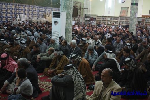 صلاة الجمعة في مدينة الناصرية - تقرير صوتي مصور- Nasiriyah004