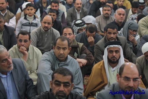 صلاة الجمعة في مدينة الناصرية - تقرير صوتي مصور- Nasiriyah009