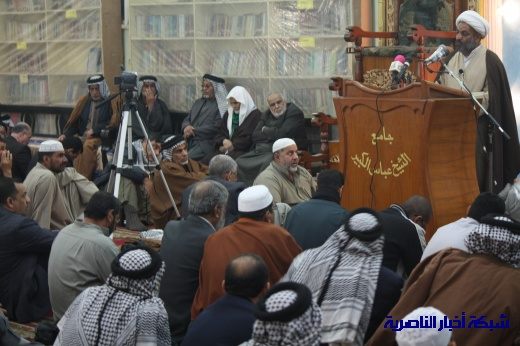 صلاة الجمعة في مدينة الناصرية - تقرير صوتي مصور- Nasiriyah011