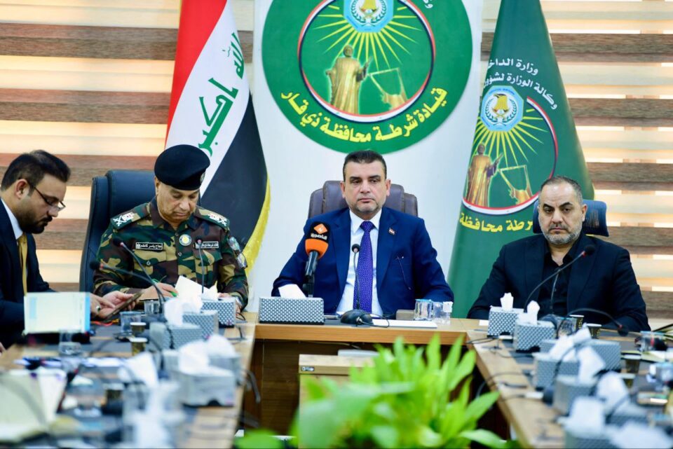 صورة من مقال: محافظ ذي قار يترأس اجتماعا أمنيا وخدميا مشتركا لبحث الاستعدادات لشهر محرم الحرام