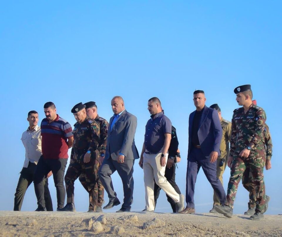 صورة من مقال: بالصور: شرطة ذي قار تنفذ واجبا أمنيا واسعا في صحراء غرب الناصرية 
