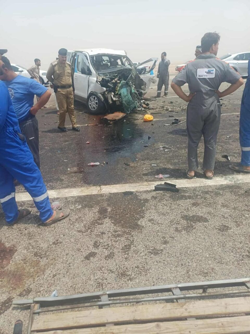 صورة من مقال: مصرع وإصابة 8 أشخاص في حادث سير مروّع جنوب الناصرية