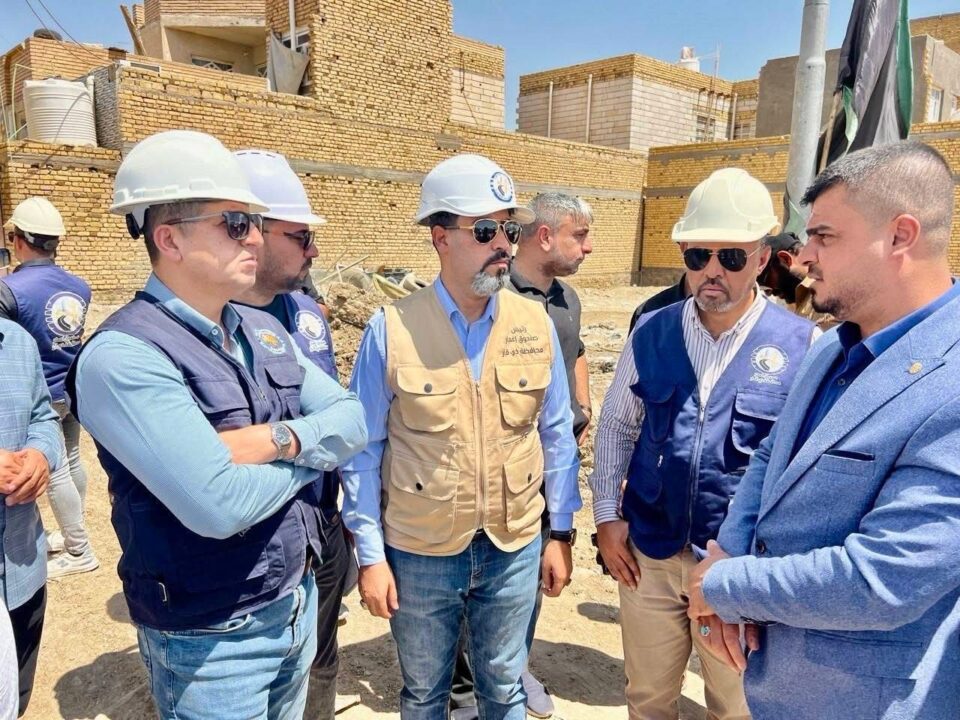 صورة من مقال: صندوق اعمار ذي قار: نسب إنجاز متصاعدة في مشاريع خدمية بسوق الشيوخ وكرمة بني سعيد والعكيكة