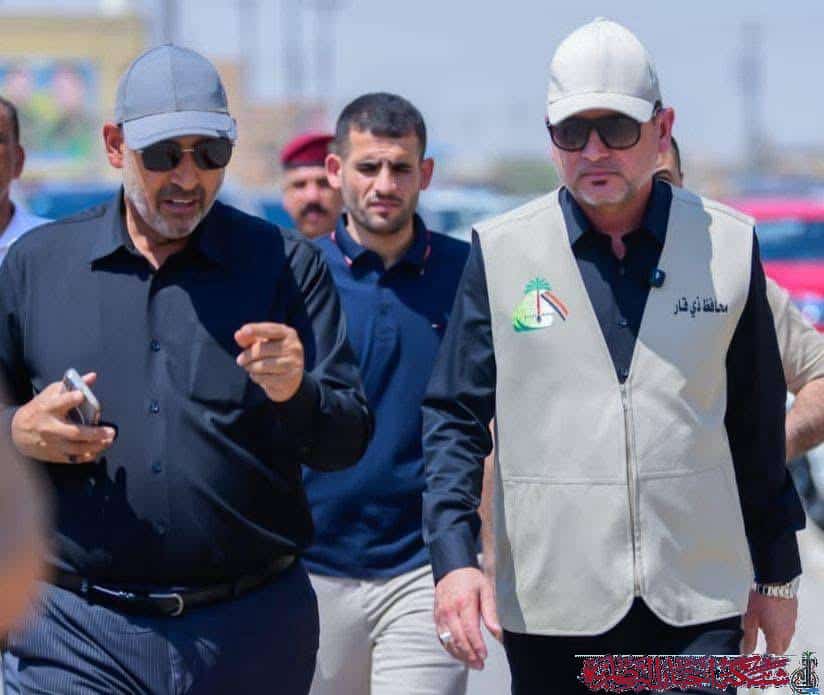 صورة من مقال: محافظ ذي قار يشرف على إكساء شارع حيوي في سيد دخيل ويعلن إنهاء المشاريع المتلكئة