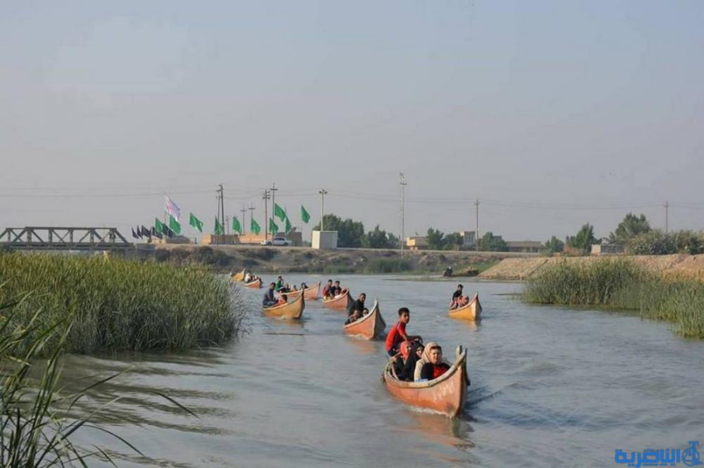 ذي قار تحيي ارث ( الطرادة ) بمهرجان واسع في اهوار الجبايش