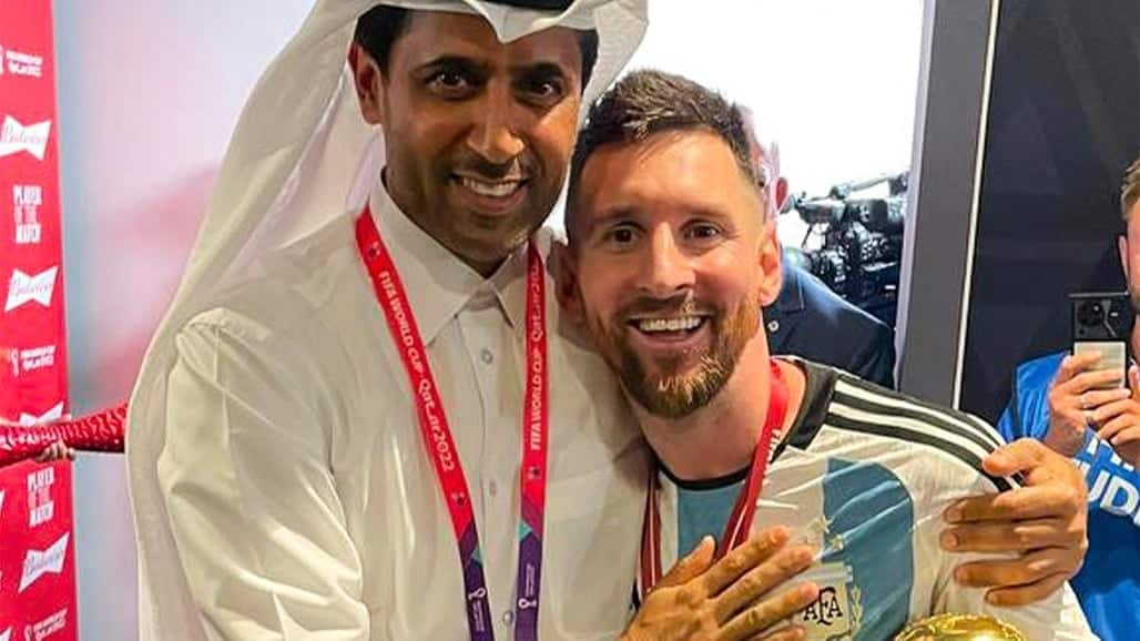 ناصر الخليفي يخرج عن صمته بشأن تصريحات ميسي &quot;المثيرة&quot;.. ماذا قال؟