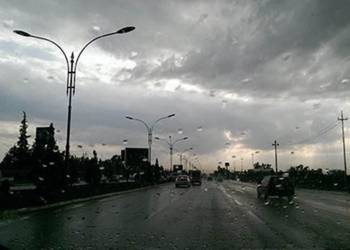 استمرار هطول الأمطار في الناصرية ليوم غدٍ الخميس