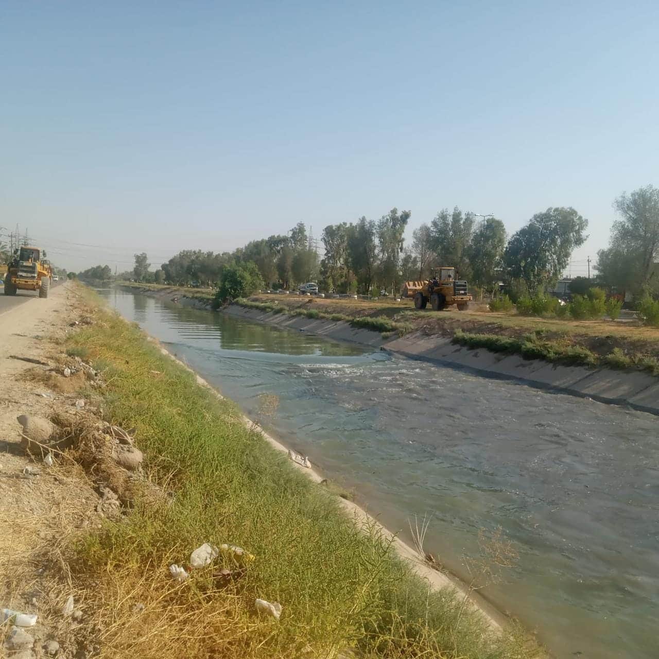 الموارد المائية في ذي قار: المباشرة بعملية الارواء للخطة الزراعية الشتوية