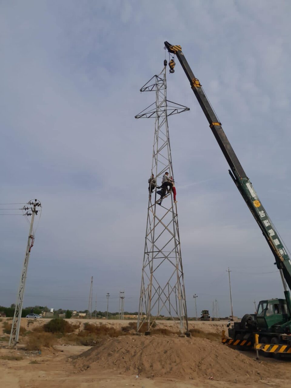 كهرباء ذي قار: استحداث خط 33 KV لتغذية محطة سيد دخيل الثانوية المقترحة