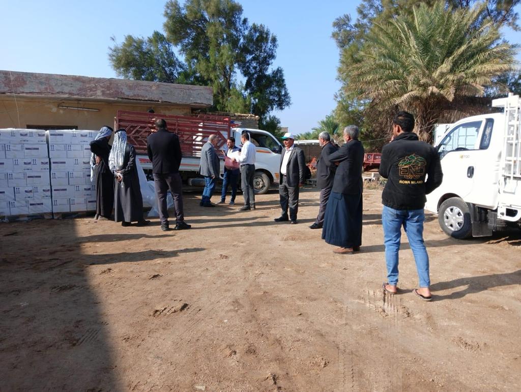 زراعة ذي قار تباشر بحملة مكافحة أدغال الحنطة