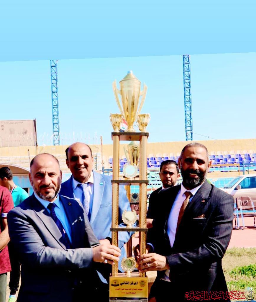 تربية ذي قار تحرز المركز الثاني في بطولة تربيات العراق لكرة القدم