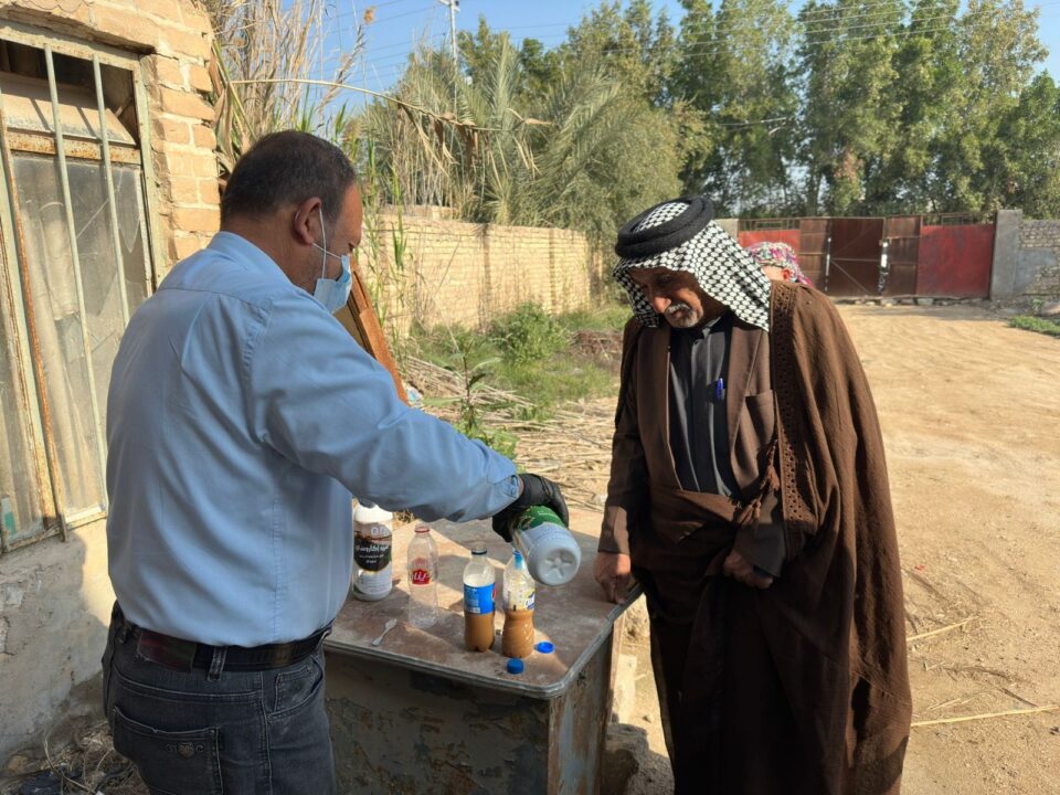 زراعة ذي قار: انطلاق حملة مكافحة حشرة “المنّ” في الاراضي الزراعية