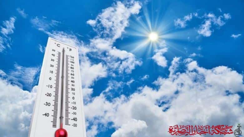 صورة من مقال: الانواء الجوية: مرتفع تركي يُنعش طقس ذي قار خلال اليومين المقبلين