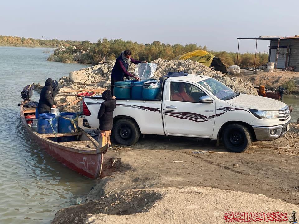 خطة لإنشاء مرسى لبائعي الحليب في أهوار الجبايش لتحسين ظروف العمل وتنظيمه