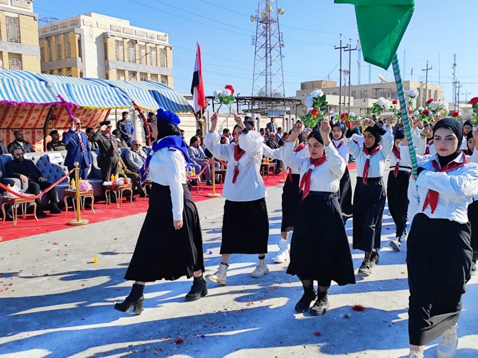 بمشاركة 250 مدرسة.. تربية ذي قار تنظم مسيرة كشفية احتفاءً بعيد الجيش العراقي (تقرير مصور)