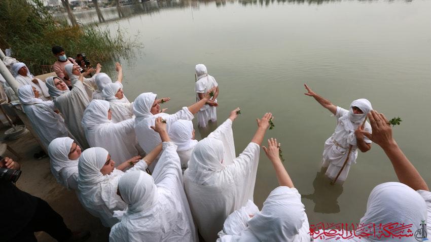 صابئة ذي قار يحتفلو بعيد البرونايا البنجة “تكوين عوالم النور”