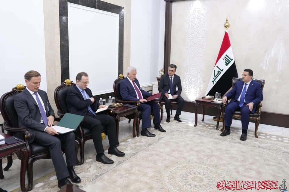 صورة من مقال: تسريع مشاريع حقل أريدو بين ذي قار والمثنى محور لقاء رئيس الحكومة مع رئيس “لوك أويل” الروسية