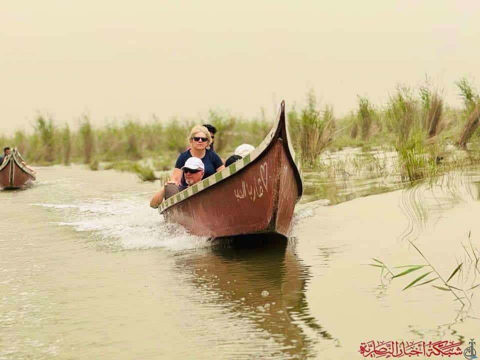 صورة من مقال: أهوار ذي قار على خريطة السياحة العالمية.. ضيوف من إيطاليا في جولة استثنائية
