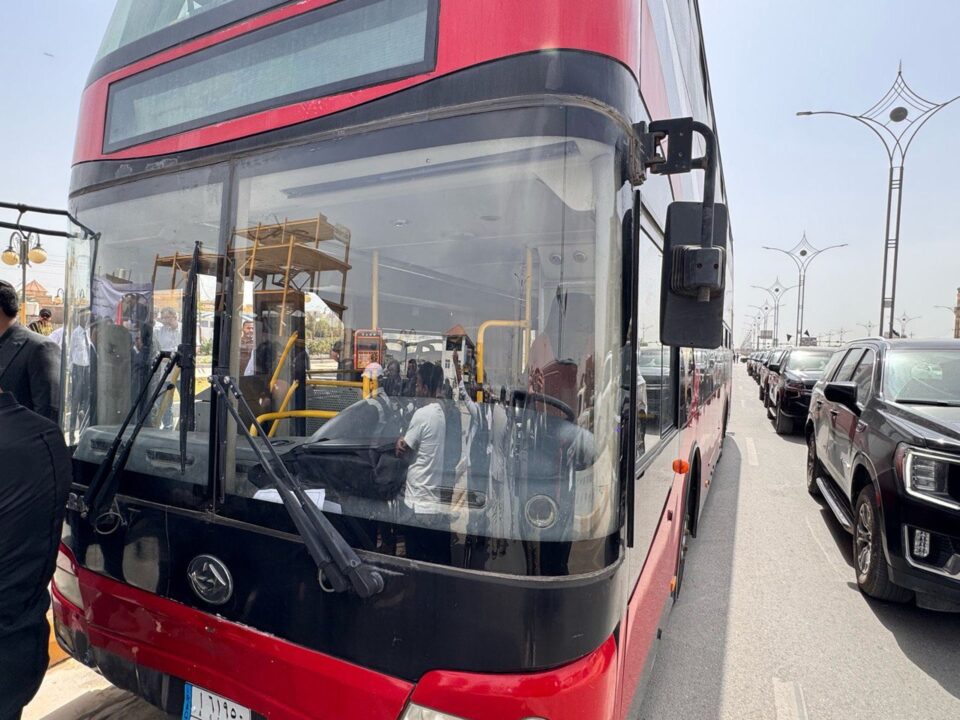 صورة من مقال: بالصور: وزير النقل يفتتح خط النقل الداخلي في الناصرية
