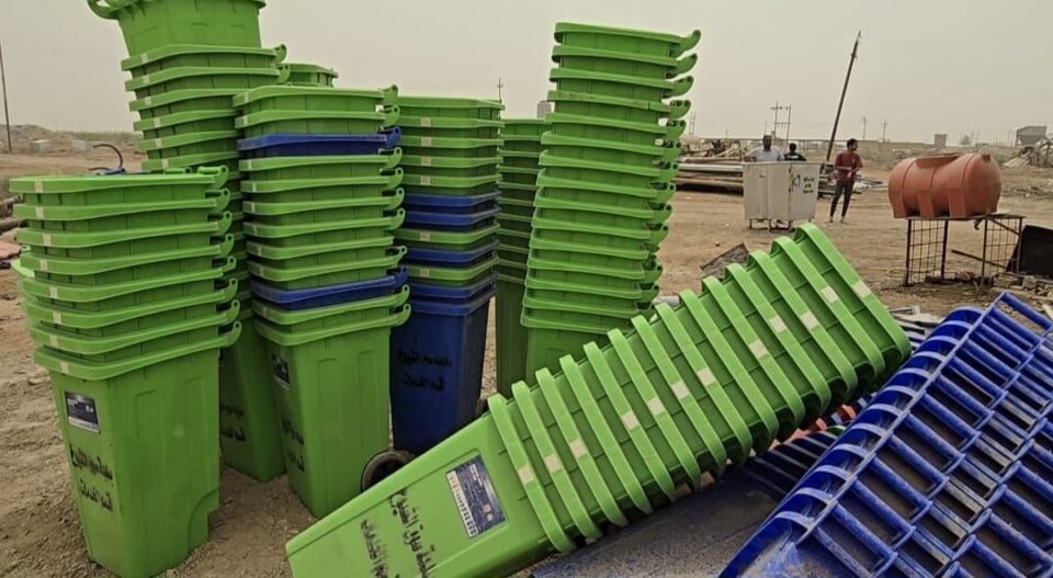 صورة من مقال: بلدية سوق الشيوخ توزع 250 حاوية نفايات وتحذر: لا دفعات جديدة قبل تقييم الالتزام