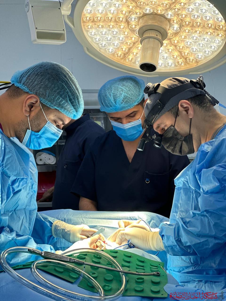صورة من مقال: مستشفى الناصرية للقلب ينجح في عملية نادرة لطفلة تعاني من اختلال كهربائي قلبي