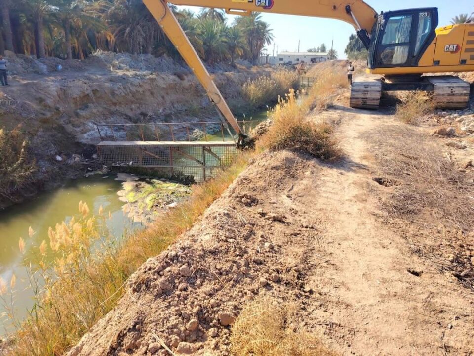 صورة من مقال: غرفة عمليات لمراقبة المياه في ذي قار وإزالة أكثر من 750 تجاوزا على الجداول والأنهر