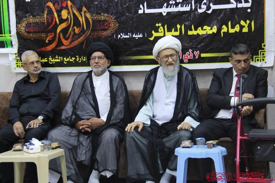 صورة من مقال: بالصور: ذي قار تحيي الذكرى الخامسة لرحيل آية الله الشيخ محمد باقر الناصري