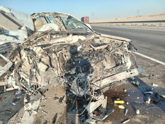 صورة من مقال: وفاة مواطن سعودي في انقلاب مركبته جنوب الناصرية