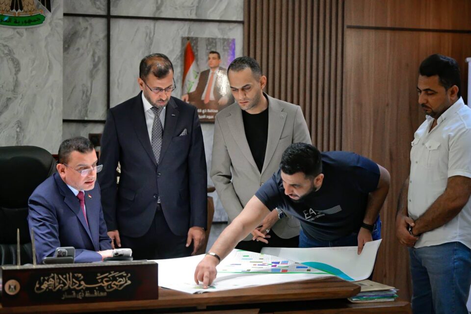 صورة من مقال: محافظ ذي قار يعتمد تصاميم توسعية تخدم المئات من المواطنين