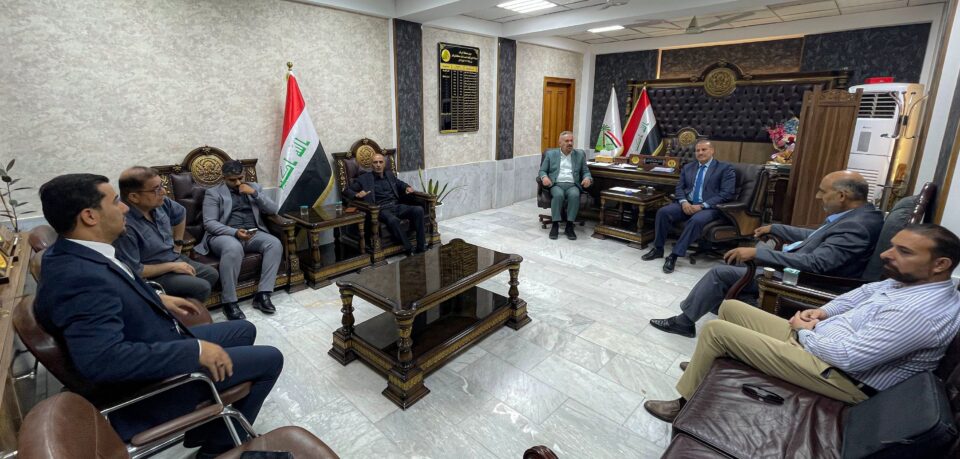 صورة من مقال: نائب محافظ ذي قار يؤكد دعمه لاستكمال مشروع بناية كلية الإعلام خلال استقباله وفد الجامعة