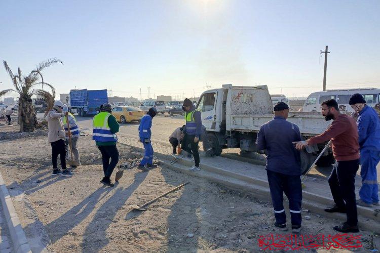 صورة من مقال: معاون محافظ ذي قار: بلدية الناصرية ترفع آلاف الأطنان من النفايات يوميا وسط نقص الكوادر