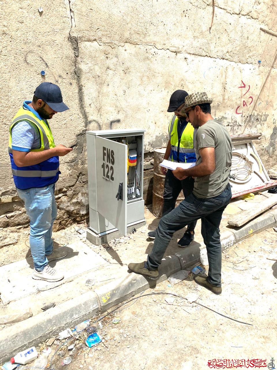 صورة من مقال: اذاعة الناصرية: اكثر من 65 ألف مشترك في الكابل الضوئي بمركز محافظة ذي قار