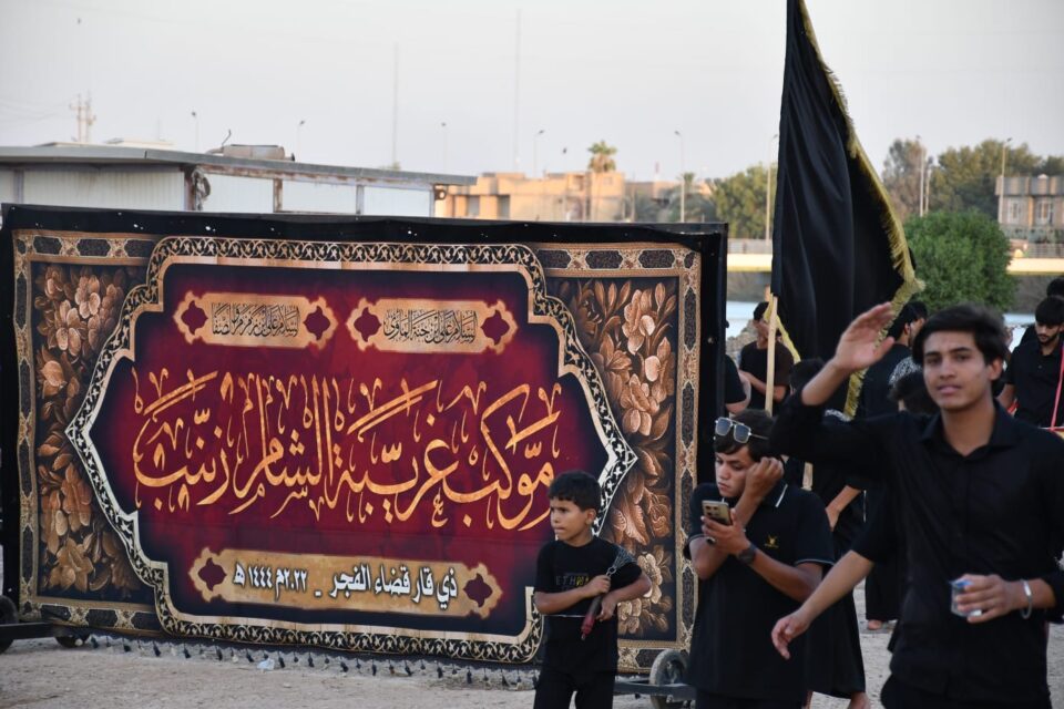 صورة من مقال: بالصور: مواكب العزاء تجوب شوارع قضاء الفجر  احياء لذكرى العاشر من محرم