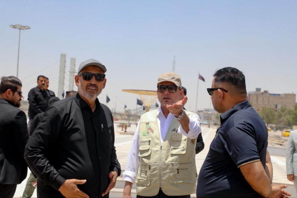 صورة من مقال: محافظ ذي قار: نقل تمثال الشهيد حسين رخيص تمهيداً لإنشاء نصب جديد يواكب تطوير شارع النهر