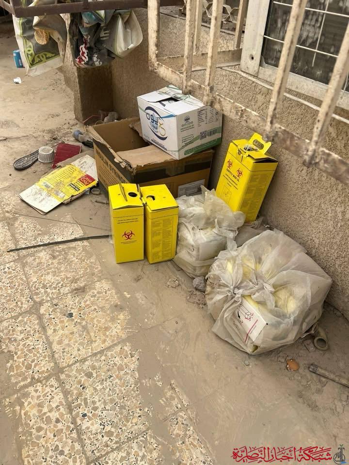 صورة من مقال: بيئة ذي قار ترصد مخالفات داخل مركز صحي في الناصرية وتحذر من تهديد للصحة العامة