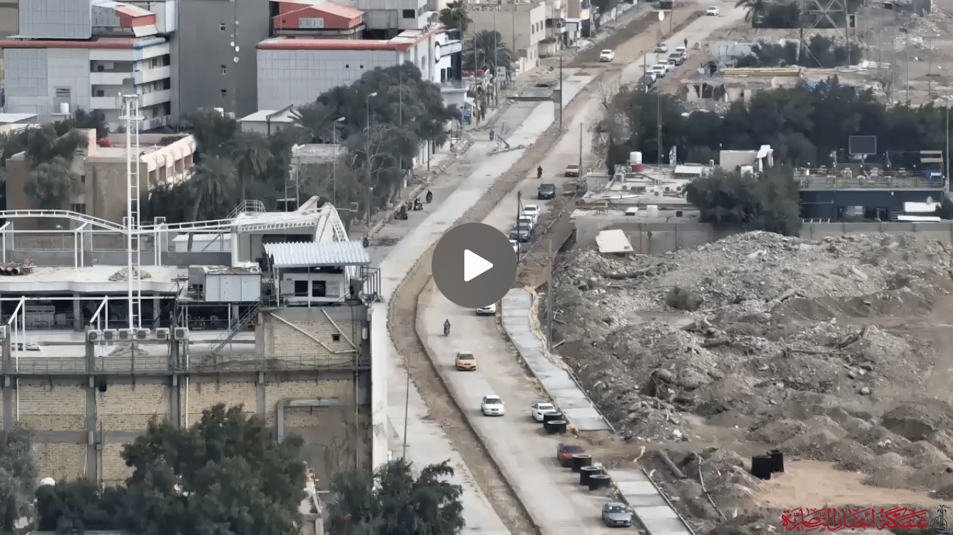 صورة من مقال: بالفيديو: تصاعد وتيرة العمل في مشروع شارع النهر بمدينة الناصرية
