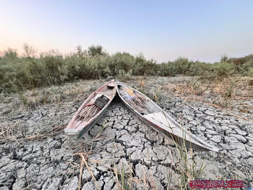 صورة من مقال: اذاعة الناصرية: تحذيرات من خروج أهوار ذي قار من لائحة التراث العالمي بسبب الجفاف