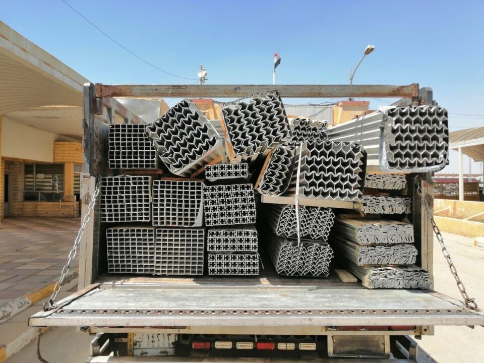 صورة من مقال: شركة أور العامة: قرب افتتاح معمل لإنتاج مقاطع الالمنيوم بطاقة 4 الاف طن سنويا