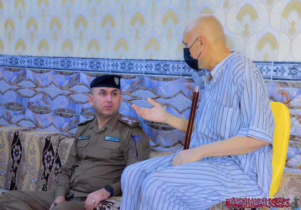 صورة من مقال: مبادرة إنسانية: علاج منتسب أمني من ذي قار خارج العراق بتوجيه من قائد الشرطة المحافظة