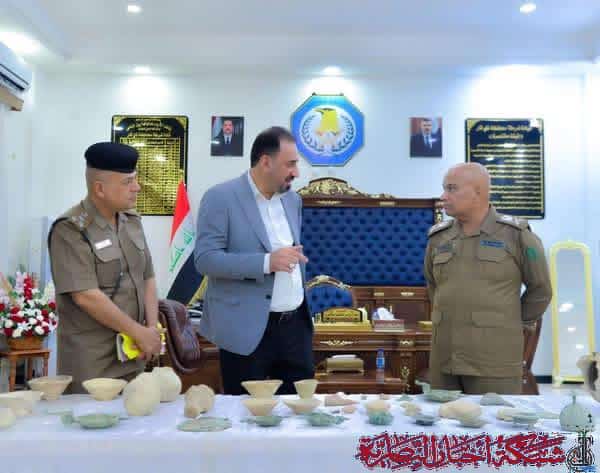 صورة من مقال: شرطة ذي قار: ضبط وتسليم قطع أثرية ثمينة وفق إجراءات قانونية صارمة