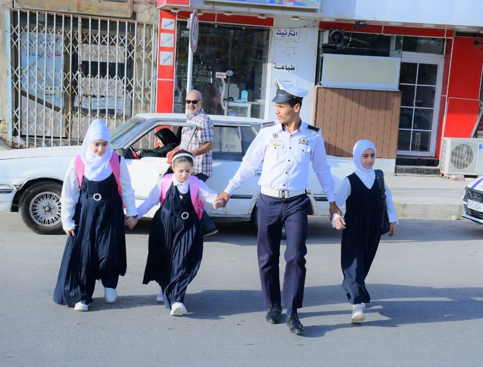 صورة من مقال: استنفار مروري في ذي قار مع بدء العام الدراسي لتأمين الطلبة