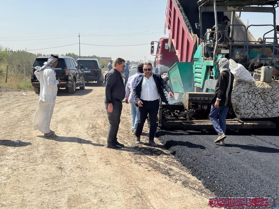 صورة من مقال: انطلاق أعمال الإكساء القيري لطريق سيد يوشع والسليطية في قضاء الإصلاح 