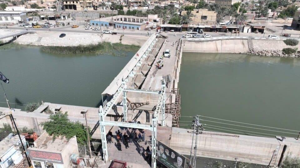 صورة من مقال: انطلاق مشروع إنشاء جسر جديد في كرمة بني سعيد بإشراف صندوق اعمار ذي قار