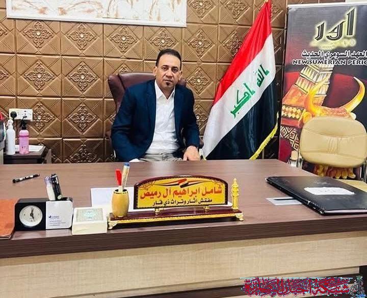 صورة من مقال: بعثة فرنسية للتنقيب عن الآثار تبدأ أعمالها في ذي قار