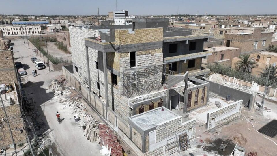 صورة من مقال: صندوق إعمار ذي قار: نسب إنجاز متصاعدة في مشروع بناية مديرية التقاعد شمال الناصرية