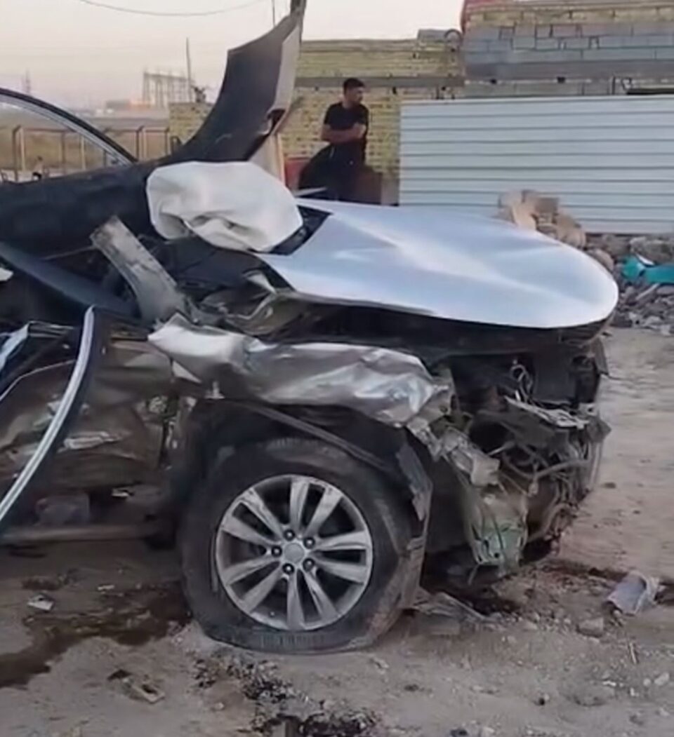 صورة من مقال: مصرع ضابط برتبة عقيد في حادث سير مروّع غرب الناصرية