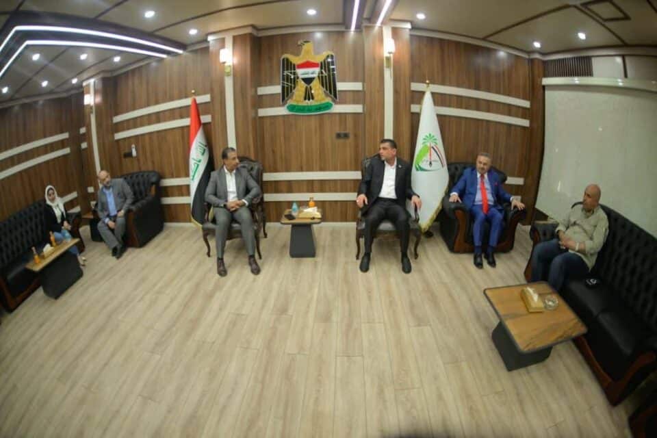 صورة من مقال: محافظ ذي قار يبحث مع وفد شركة آسياسيل تعزيز التعاون لتطوير البنية التحتية الرقمية في المحافظة