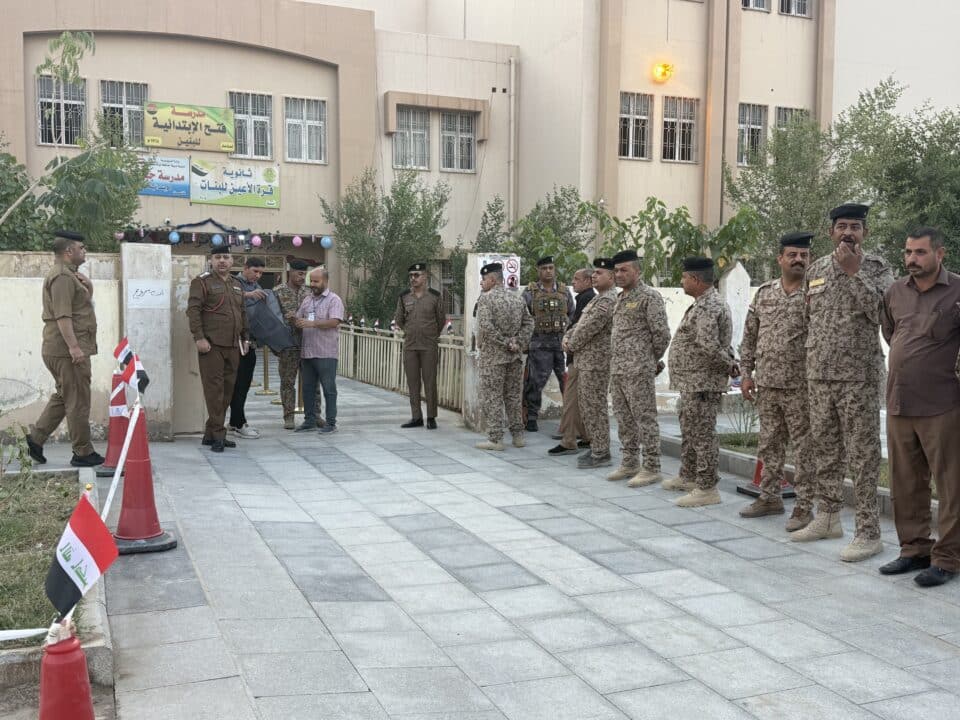 صورة من مقال: ذي قار تبدأ التصويت الخاص بـ35 مركزا انتخابيا للقوات الأمنية