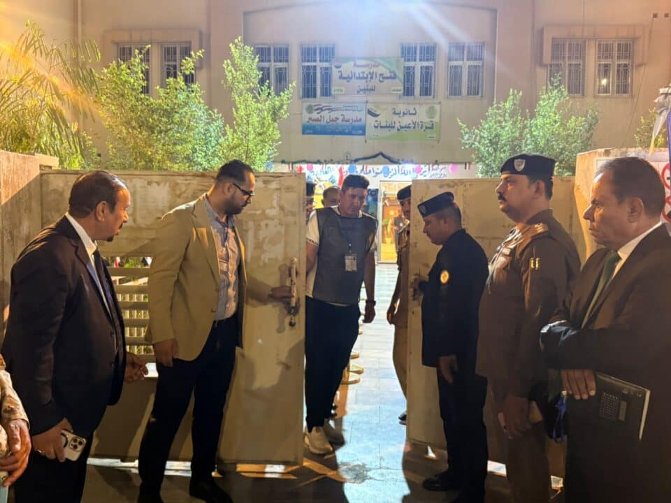 صورة من مقال: بالصور: انتهاء عملية التصويت الخاص في ذي قار وإغلاق جميع مراكز الاقتراع