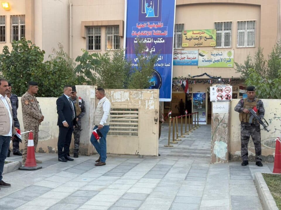 صورة من مقال: بالصور: انطلاق التصويت العام في ذي قار وسط أجواء هادئة وتنظيم عالٍ